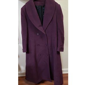 Purple Pea Coat Size L